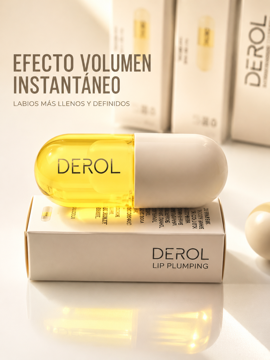 Lip Plumper DEROL – Labios Más Jugosos en Segundos